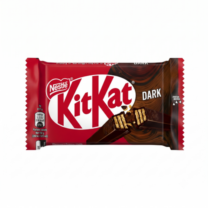 Kit Kat Dark Chocolate 4 Finger - Pack Of 6 Imported From Europe