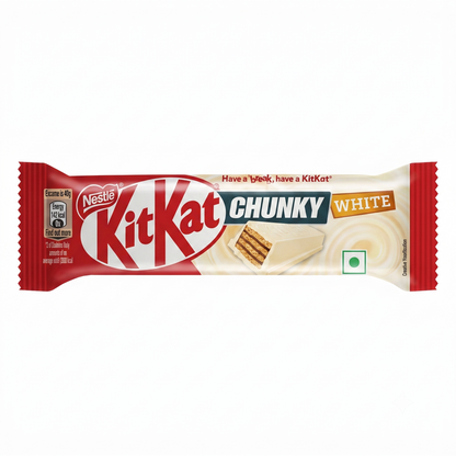 Kit Kat Chunky White Chocolate Pack Of 6 Imported From Europe - Nosh Products