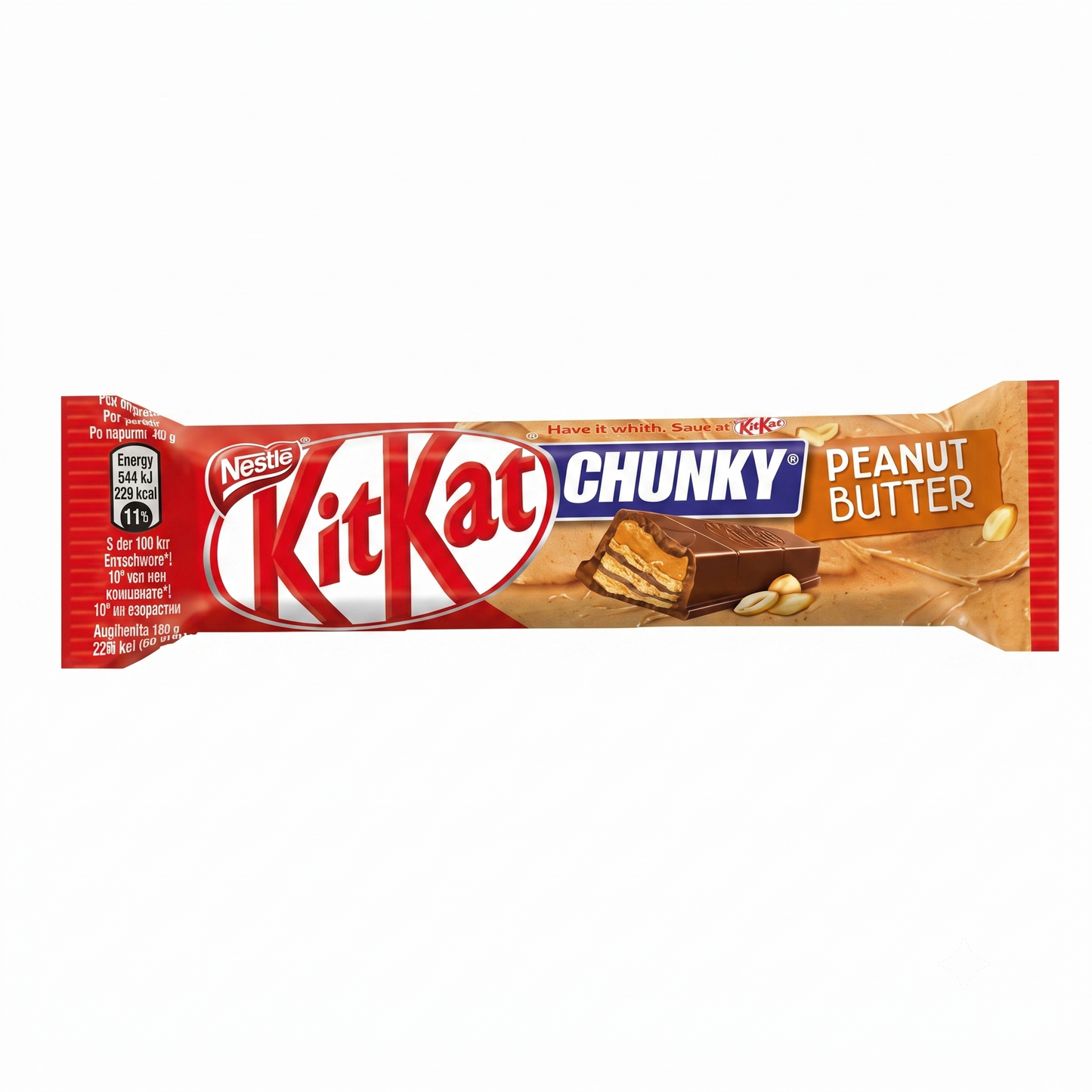 Kit Kat Chunky Peanut Butter Chocolate Pack Of 6 Imported From Europe