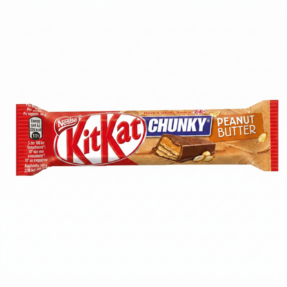Kit Kat Chunky Peanut Butter Chocolate Pack Of 6 Imported From Europe