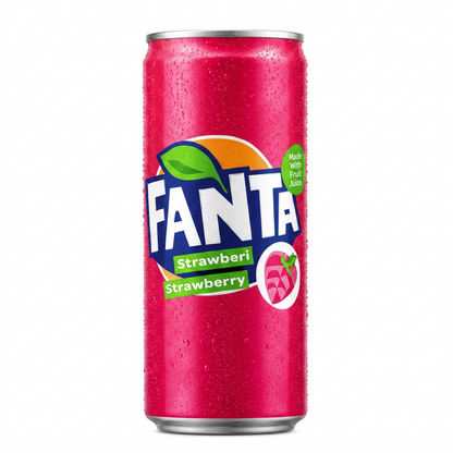 Fanta Strawberry Soda 330ml Imported From Asia - Nosh Products