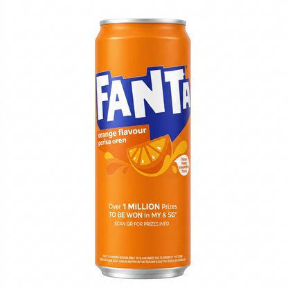 Fanta Orange Soda 330ml Imported From Asia - Nosh Products