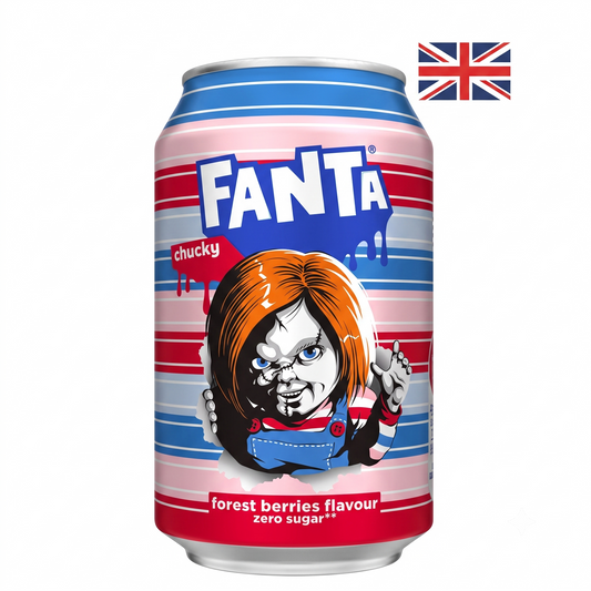 Fanta Forest Berries Soda Zero Sugar 330ml Imported From UK