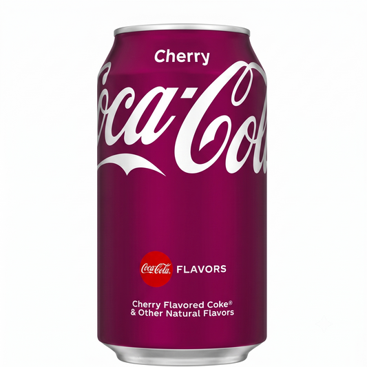 Coke Cherry 330ml Imported From UK - Nosh Products