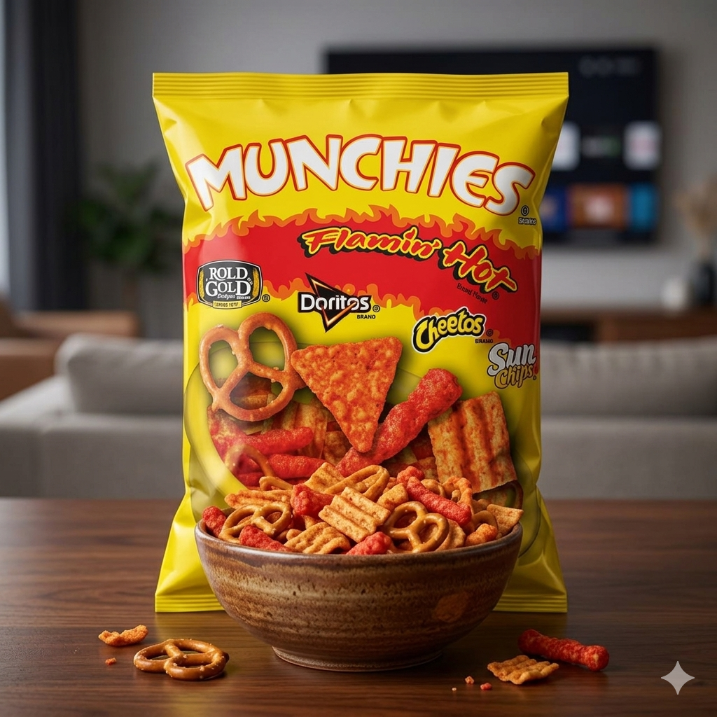 Munchies Flaming Hot 262gm - Nosh Products