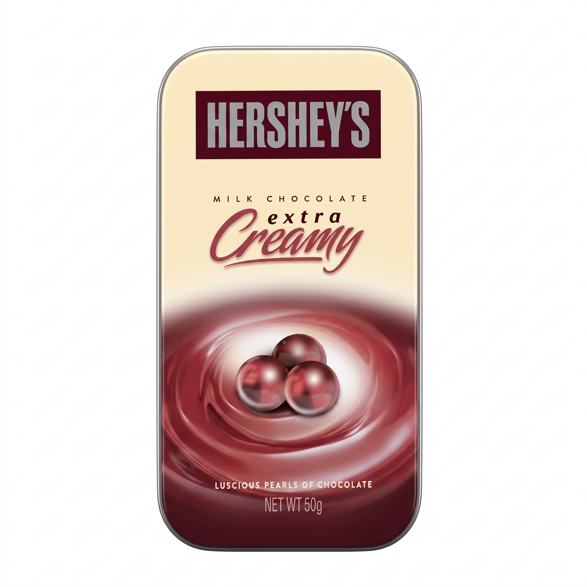 Hershey Pearls Extra Creamy Chocolate 50g Imported From USA
