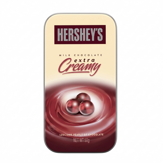 Hershey Pearls Extra Creamy Chocolate 50g Imported From USA