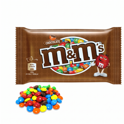 M&M Chocolate 45gm  Imported From USA