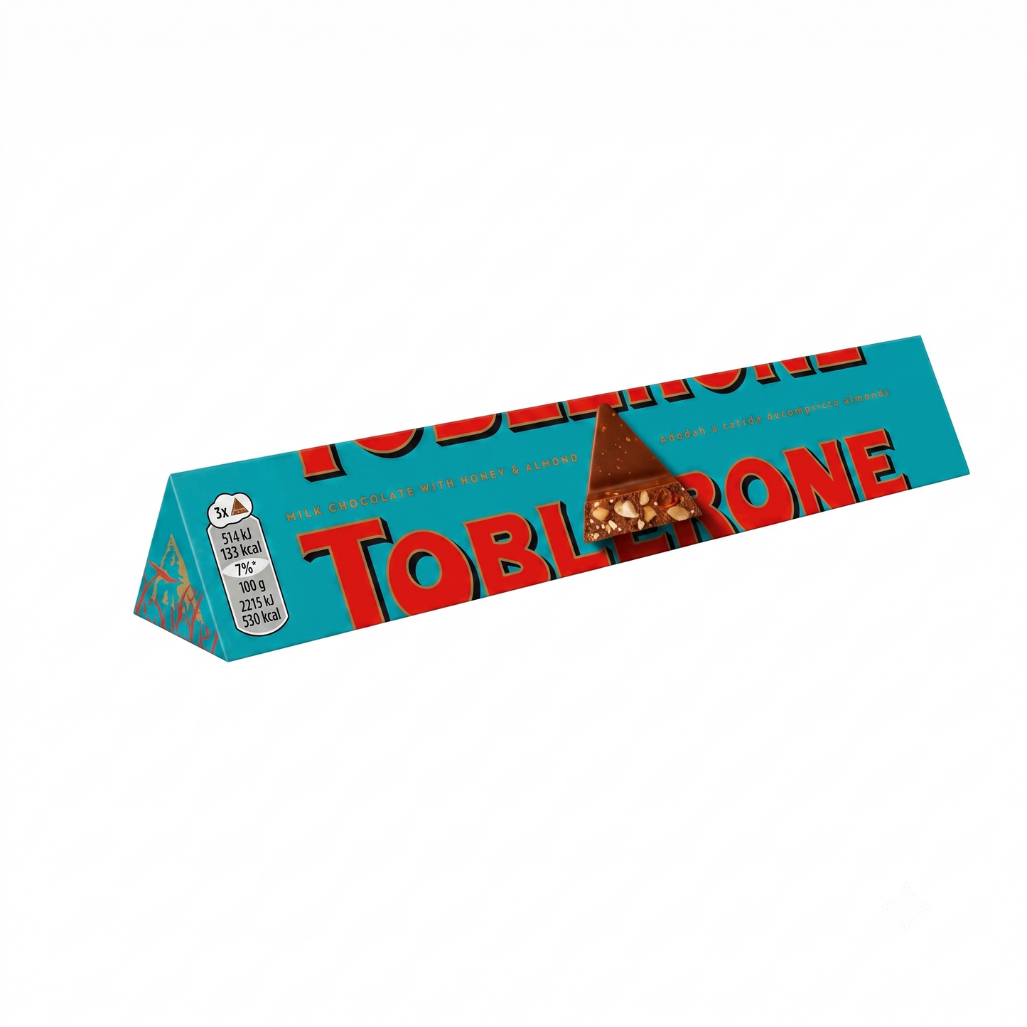 Toblerone Crunchy Almond Chocolate 100gm Imported From Switzerland - Nosh Products
