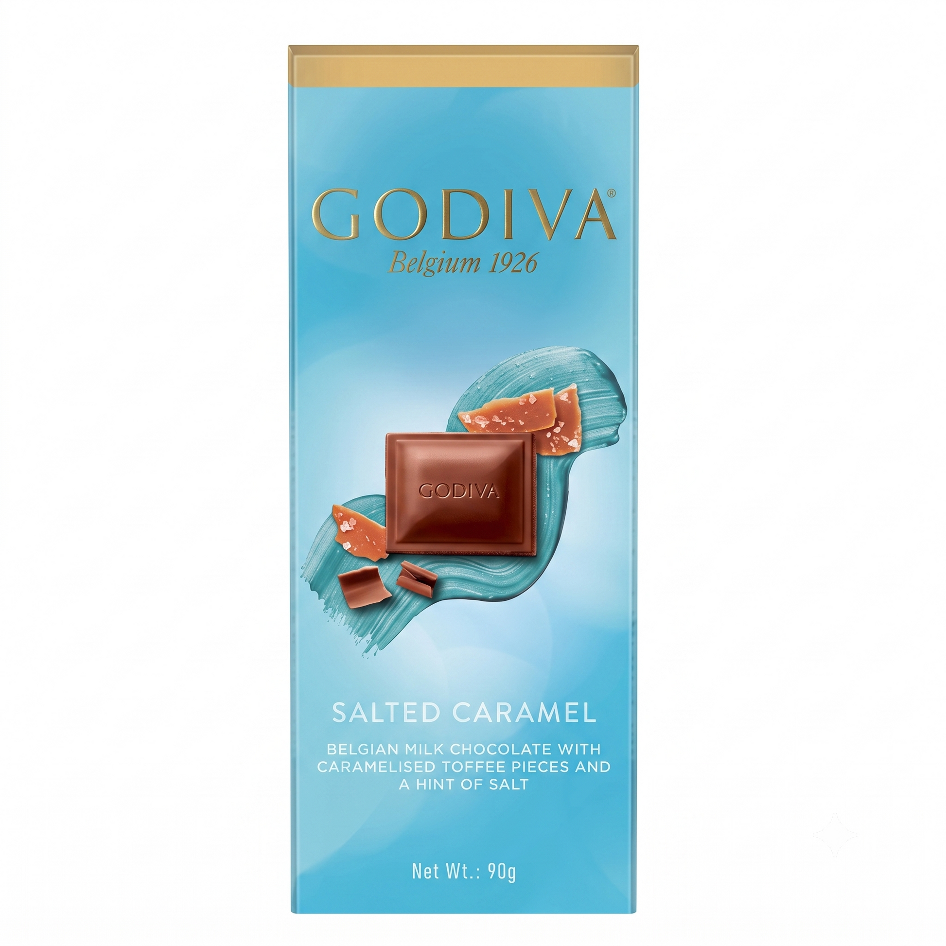 Godiva Salted Caramel Chocolate 90gm Imported From Switzerland - Nosh Products