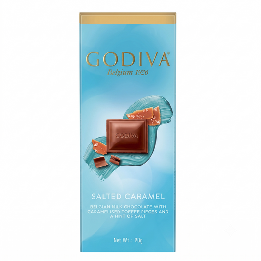Godiva Salted Caramel Chocolate 90gm Imported From Switzerland