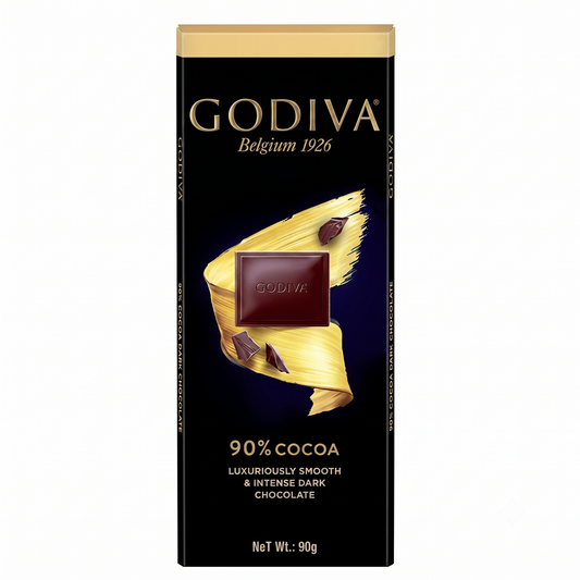 Godiva 90% Dark Chocolate 90gm Imported From Switzerland