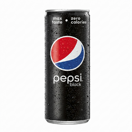 Pepsi Black Zero Sugar Soda 320ml Global Import - Nosh Products
