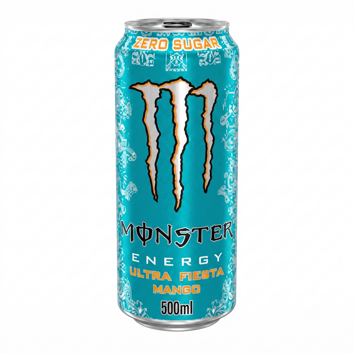 Monster Energy Drink Ultra Fiesta Mango Zero Sugar 500ml(Pack Of 4) Imported From UK