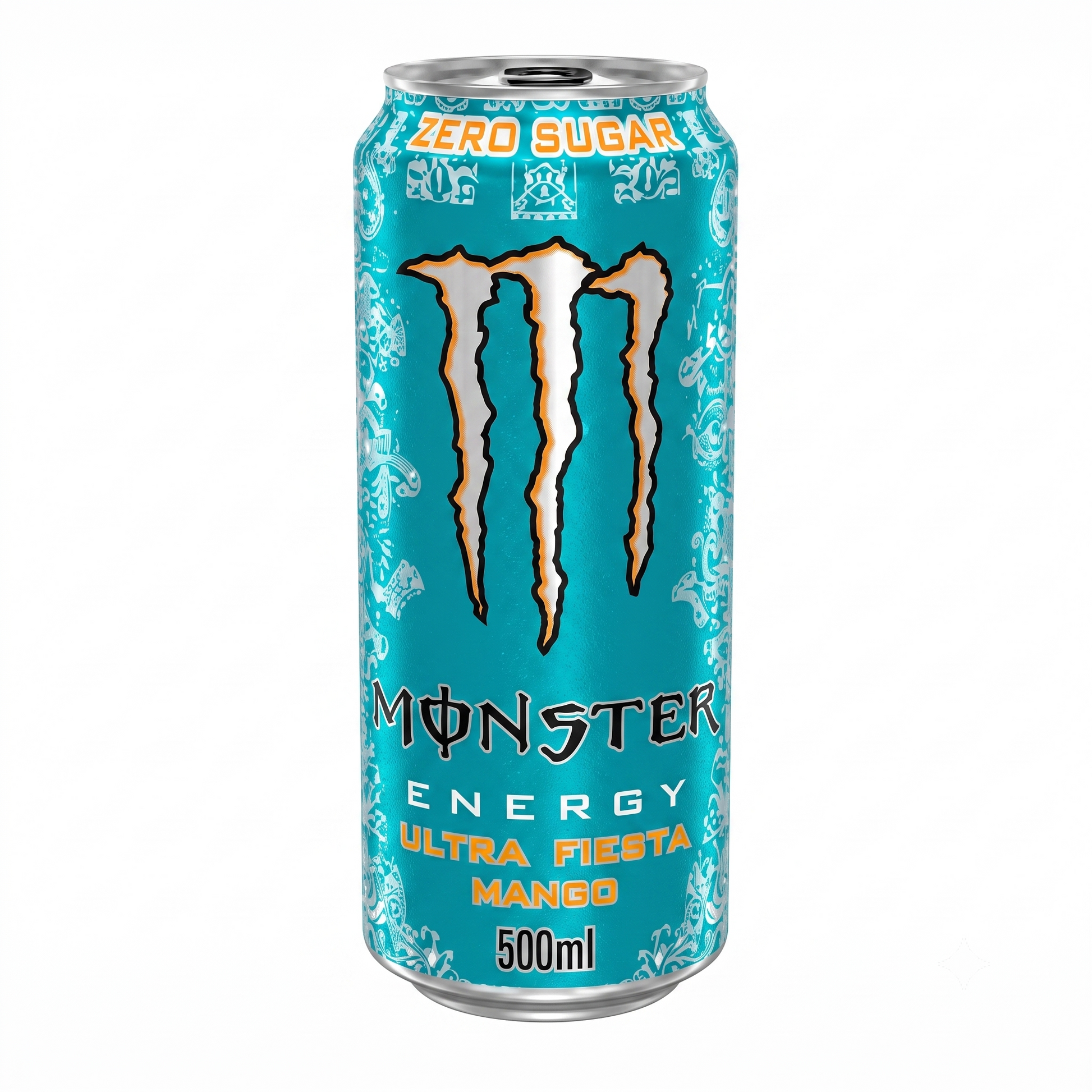 Monster Energy Drink Ultra Fiesta Mango Zero Sugar 500ml(Pack Of 4) Imported From UK