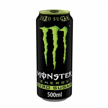 Monster Energy Drink Black Zero Sugar 500ml (Pack Of 4) Imported From UK