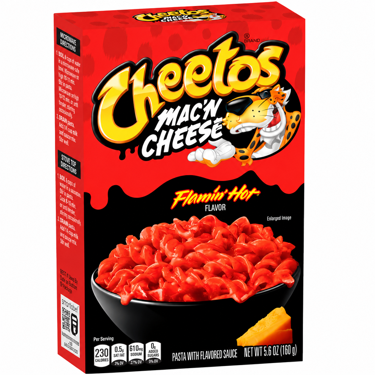 Cheetos Macaroni And Cheese Flaming Hot 160gm Imported From USA - Nosh Products
