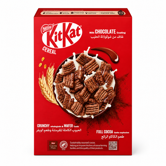 Kit Kat Cereal 330gm Imported From UK - Nosh Products