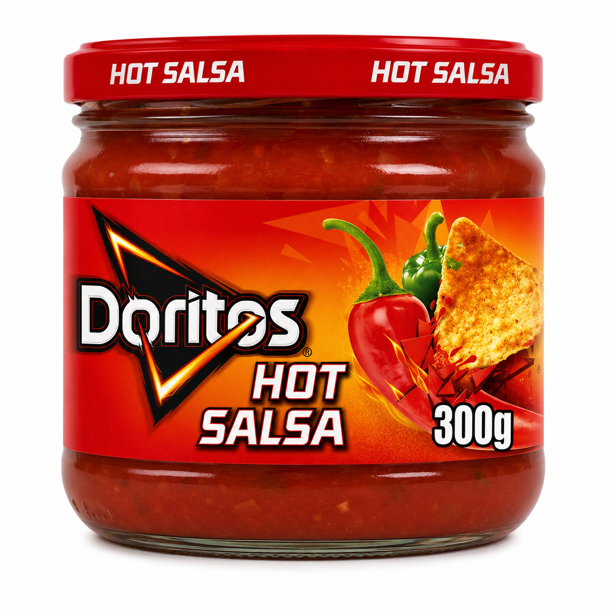 Doritos Hot Salsa Dip 300gm Imported From USA - Nosh Products