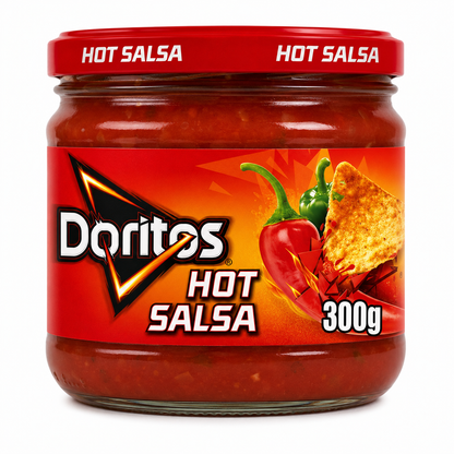 Doritos Hot Salsa Dip 300gm Imported From USA - Nosh Products