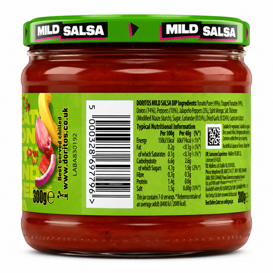Doritos Mild Salsa Dip 300gm Imported From USA - Nosh Products