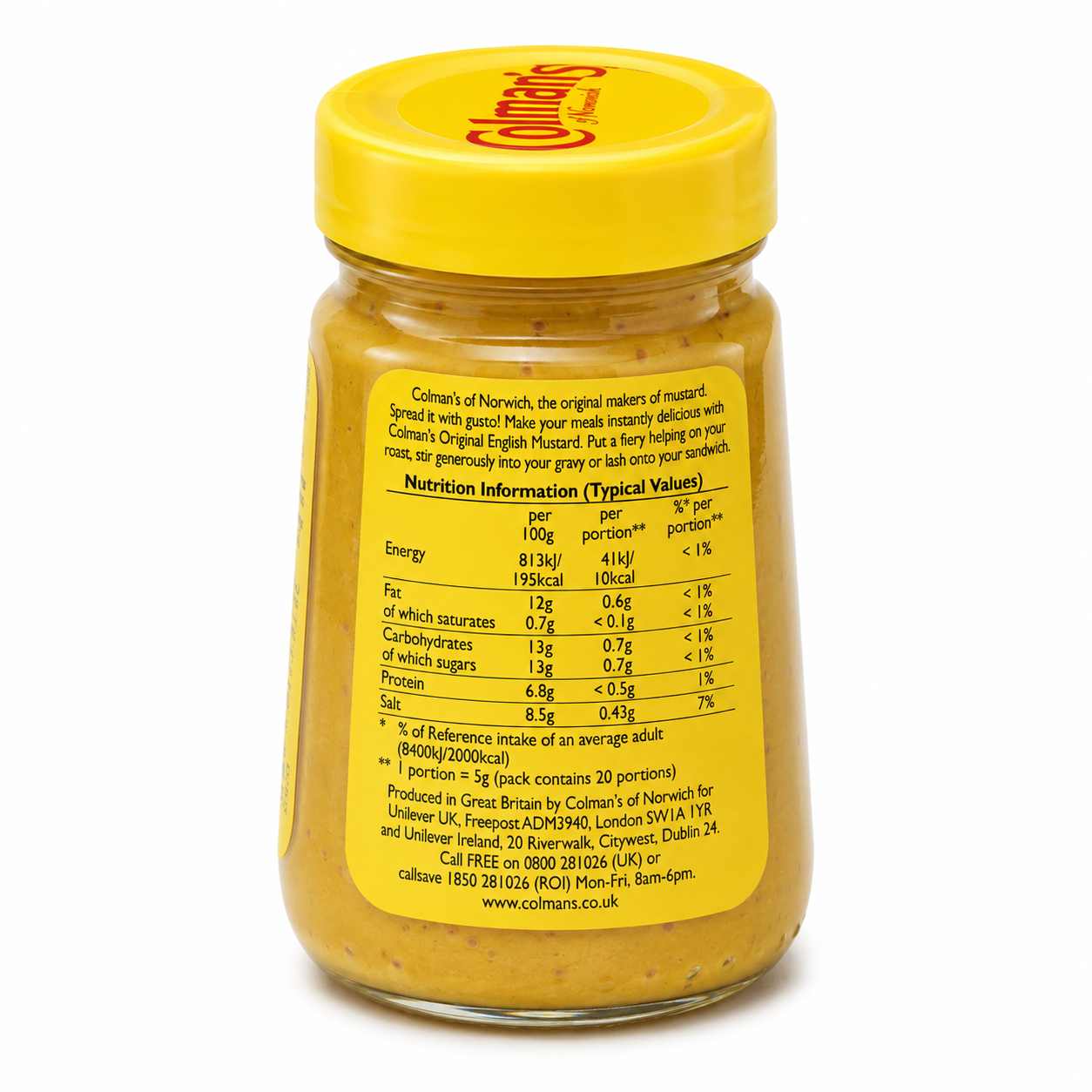 Colman Mustard 100gm Imported From UK - Nosh Products