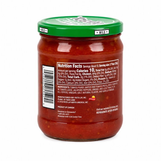 Tostitos Mild Salsa Dip 453gm Imported From USA - Nosh Products
