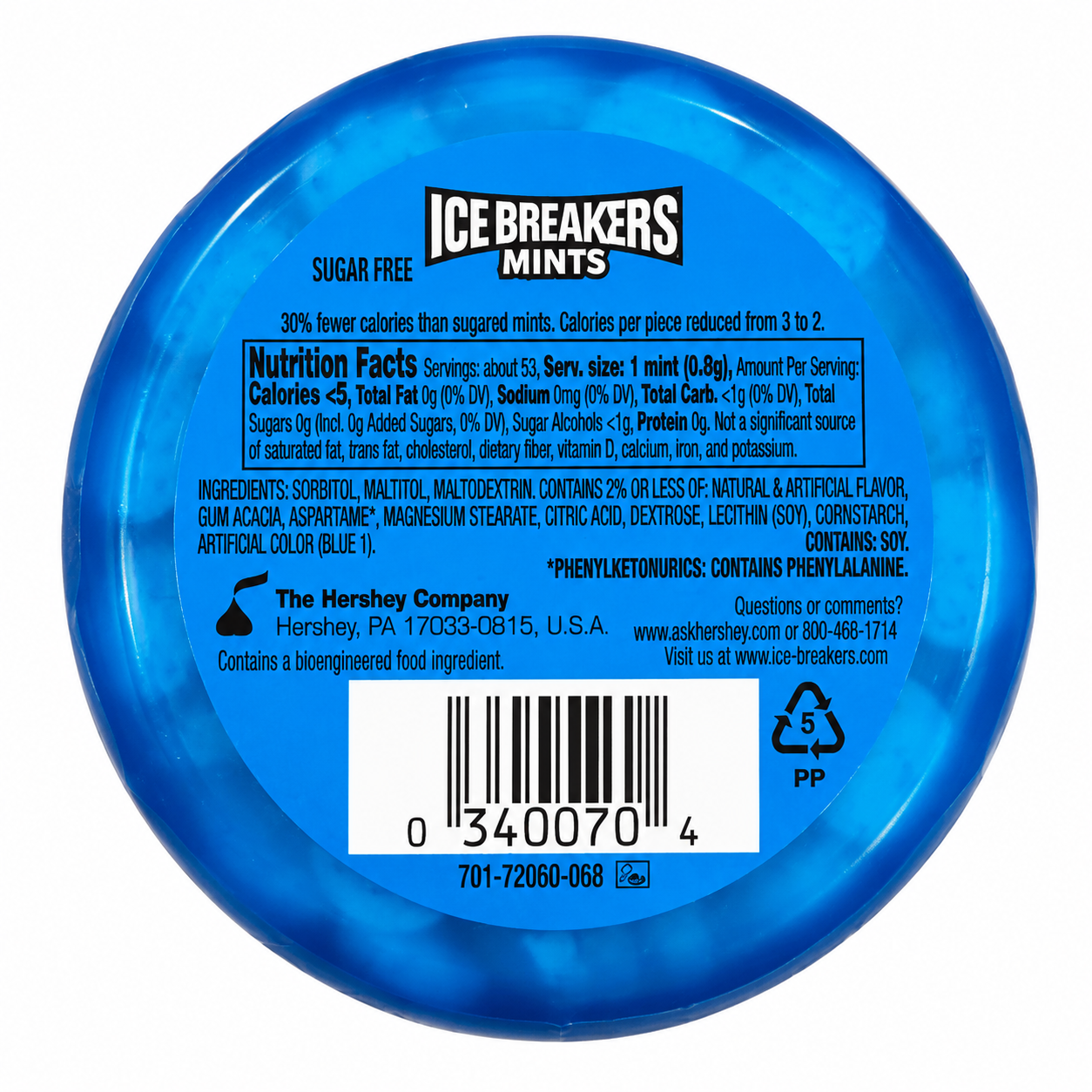 Icebreakers Mints Cool Mint 42gm Imported From USA - Nosh Products