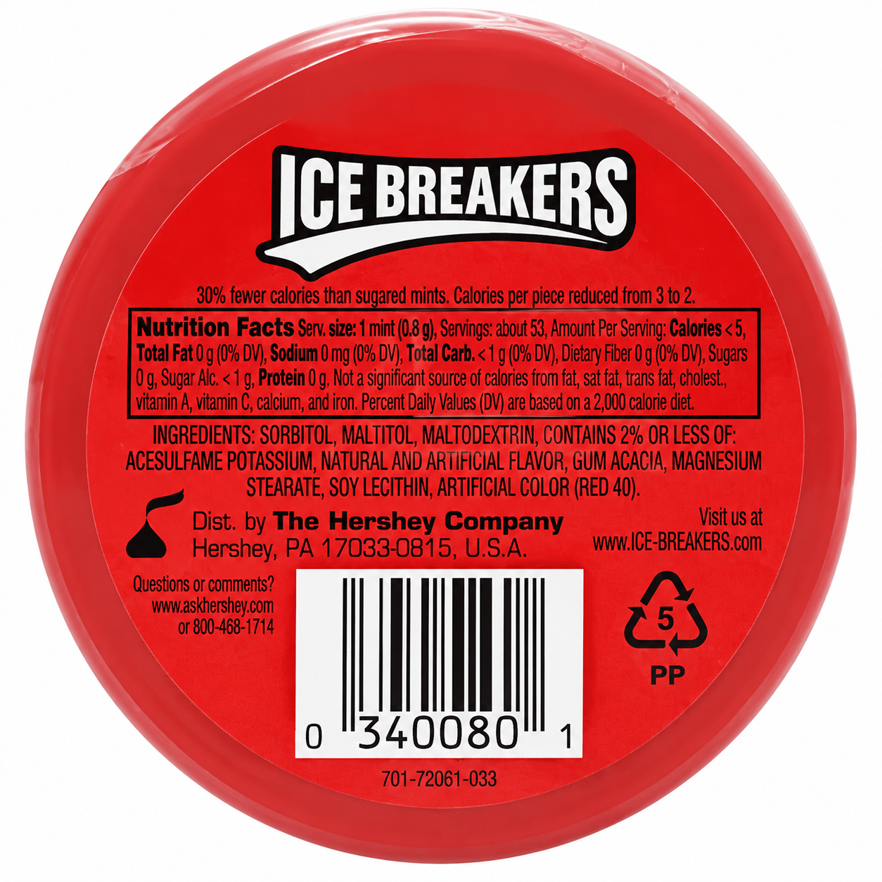 Icebreakers Mints Cinnamon 42gm Imported From USA - Nosh Products
