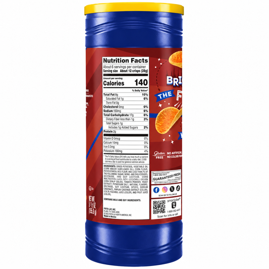Lays Stax Mesquite Barbeque Chips 155gm Imported From USA