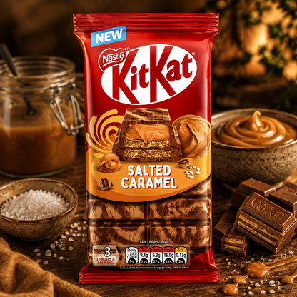 Kit Kat Salted Caramel Chocolate 99gm Imported From Europe