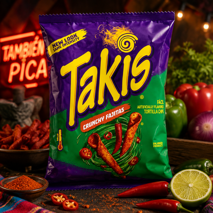 Takis Crunchy Fajita 113gm Imported From Mexico - Nosh Products