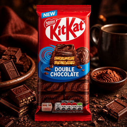 Kit Kat Double Chocolate 99gm Imported From Europe - Nosh Products