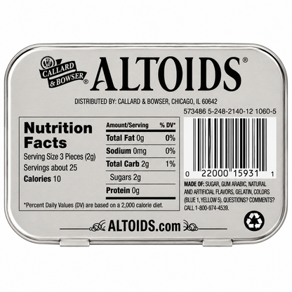 Altoid Spearmint 50gm Imported From UK - Nosh Products