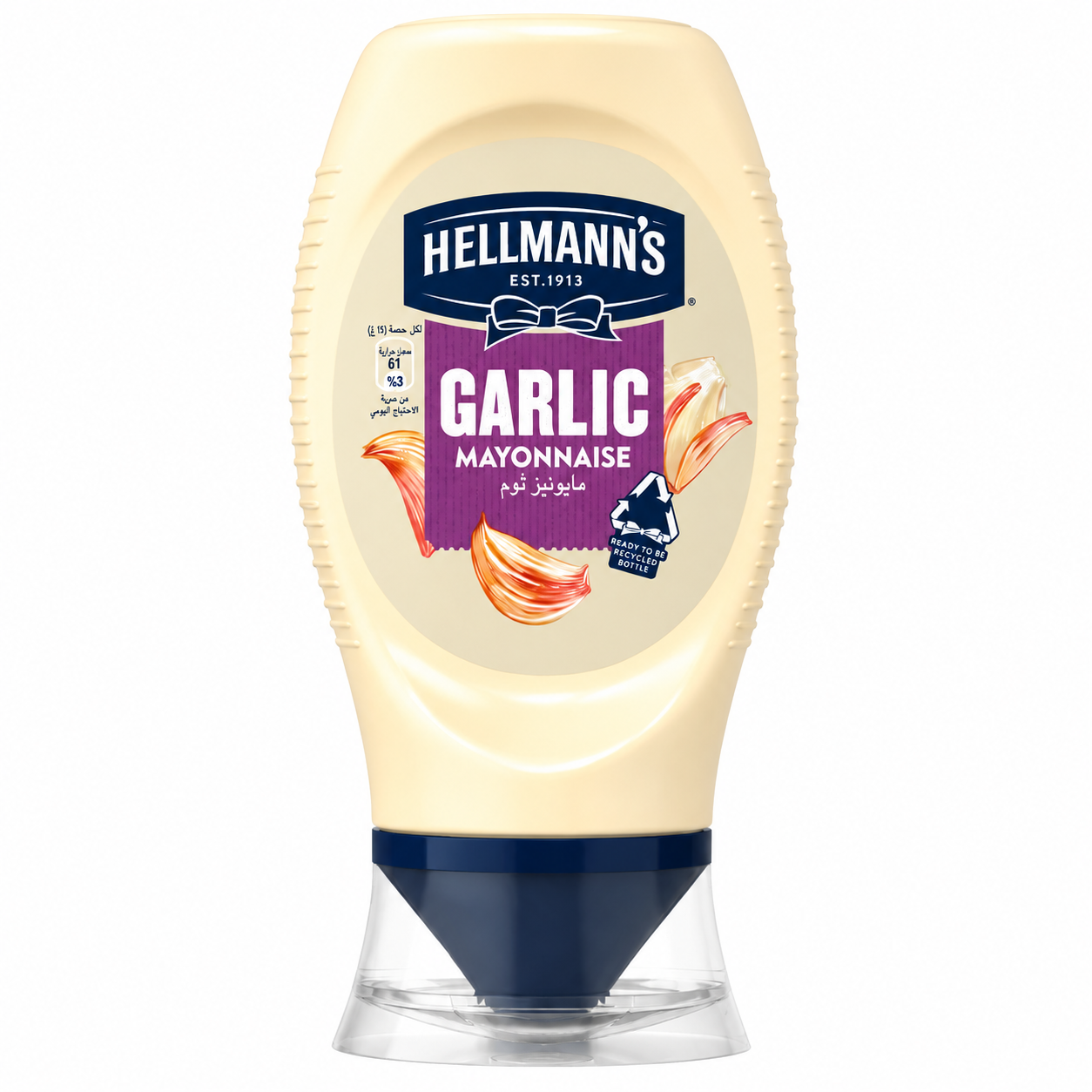 Hellmann's Garlic Mayonnaise 250ml Imported From UK - Nosh Products