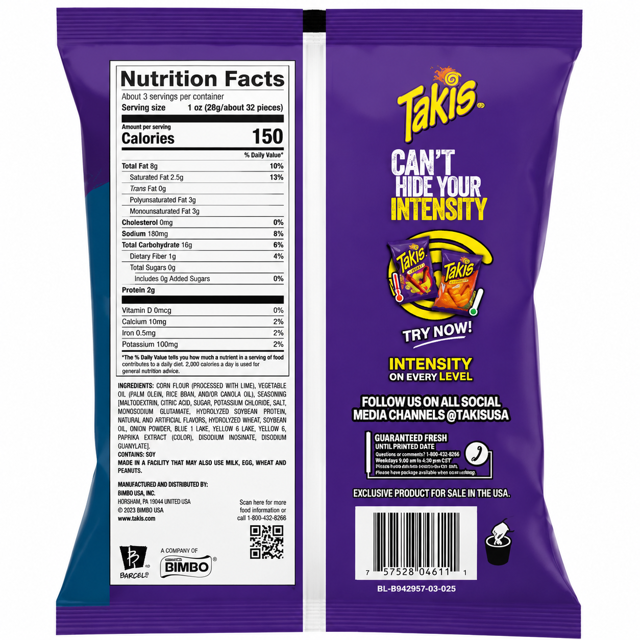 Takis Blue Heat 92gm Imported From Mexico - Nosh Products