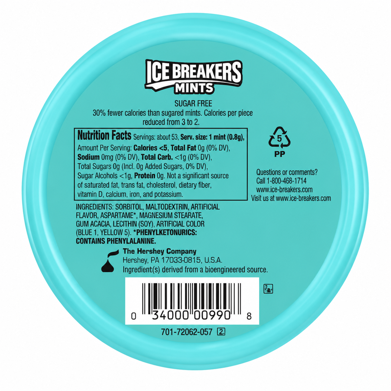 Icebreakers Mints Wintergreen 42gm Imported From USA - Nosh Products