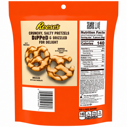 Reese Dipped Pretzel Chocolate 240gm  Imported From USA
