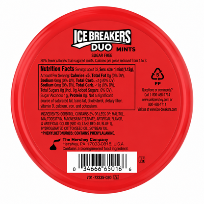 Icebreakers Mints Strawberry Mint 42gm Imported From USA - Nosh Products