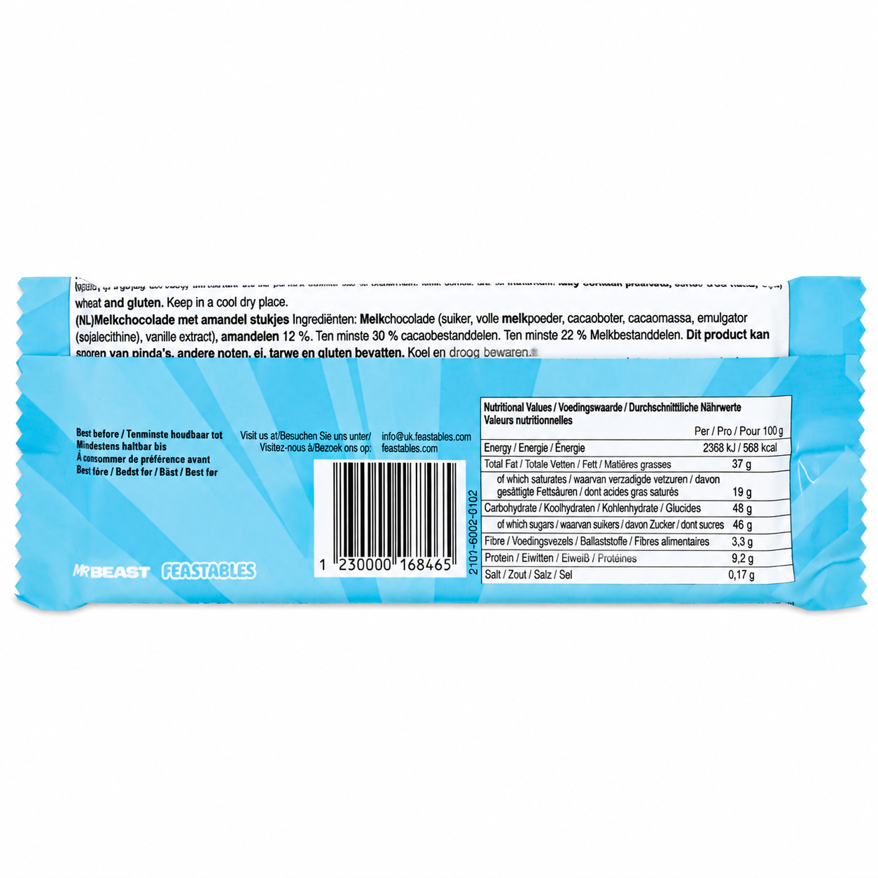 Feastables Almond Chocolate 60gm Imported From USA - Nosh Products