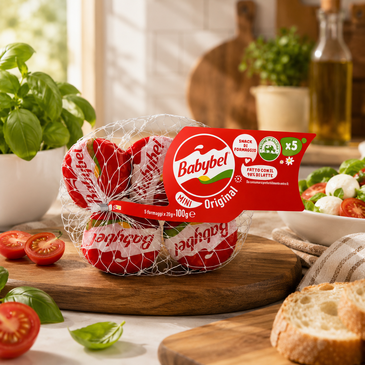 Babybel Cheese Original (5 pc) Imported From USA - Nosh Products