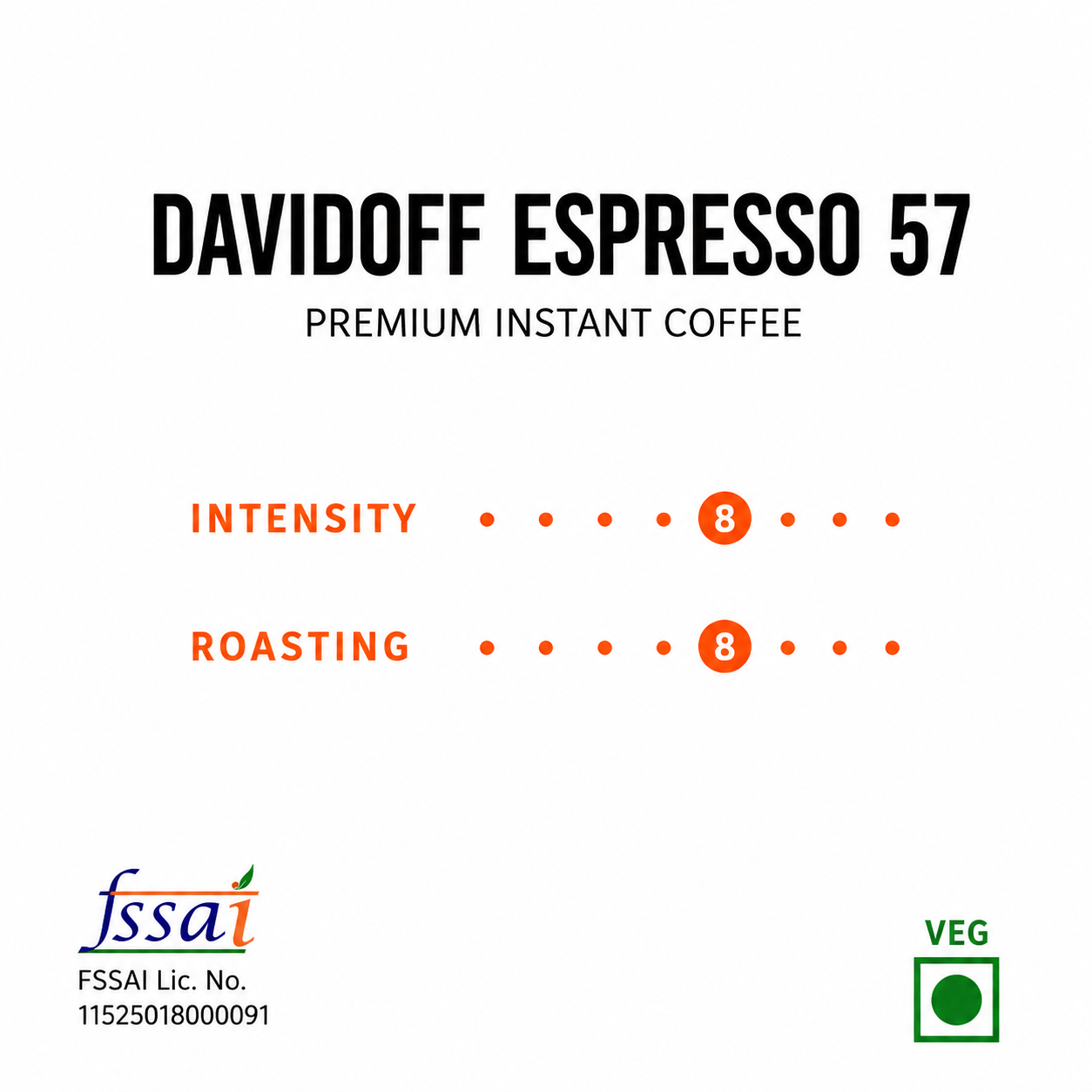 Davidoff Espresso Instant Coffee 100gm Imported From USA - Nosh Products