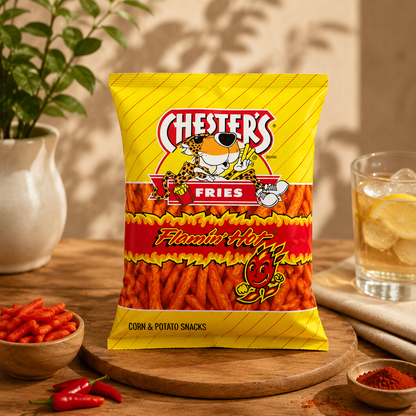 Chester's Fries Flaming Hot 170gm Imported From USA