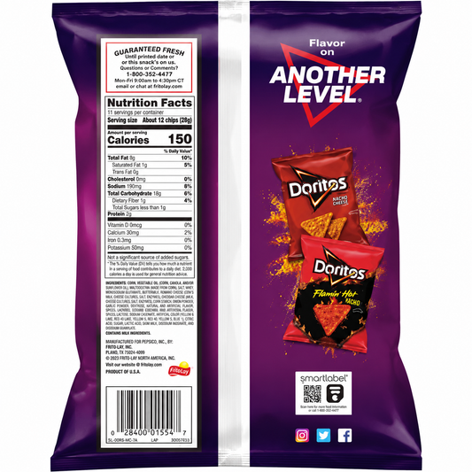 Doritos Sweet Chilli Nachos 311gm Imported From USA
