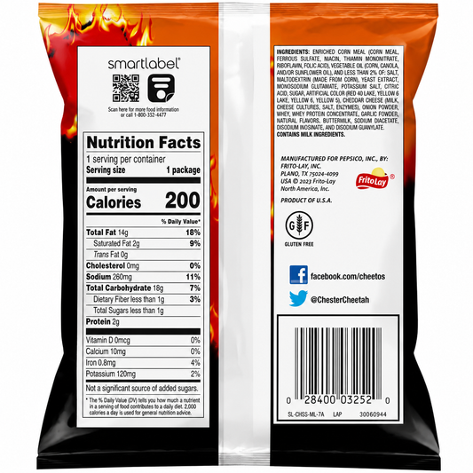 Cheetos Flaming Hot 35gm Imported From USA