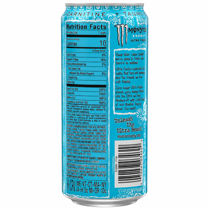 Monster Energy Drink Ultra Fiesta Mango Zero Sugar 500ml(Pack Of 4) Imported From UK