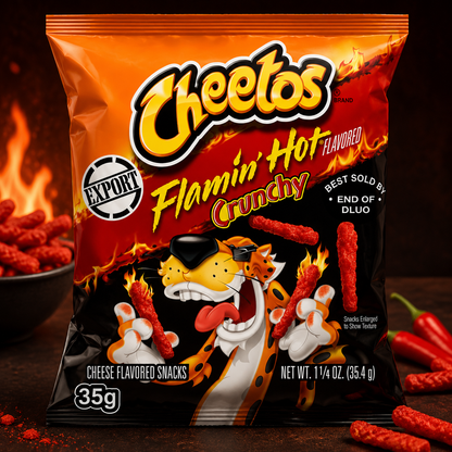 Cheetos Flaming Hot 35gm Imported From USA