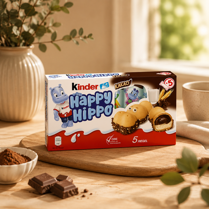 Kinder Happy Hippo Chocolate(5 pc per Pack) Imported From UK/USA - Nosh Products