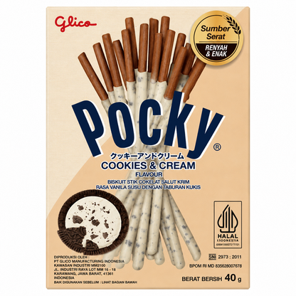 Pocky Sticks Cookies and Cream 40gm Imported From Asia