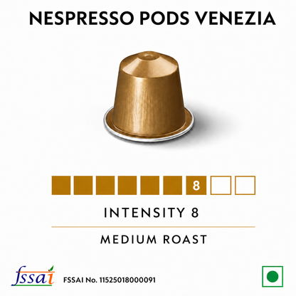 Nespresso Pods Venezia (10 Pods) Imported From Switzerland